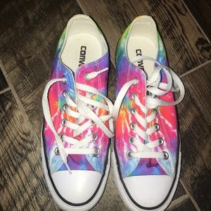 Tie-dyed Converse